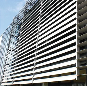 Κτίρια εγκατάστασης Εξώθηση αλουμινίου Εξώθηση ηλιακής πτερυγίου Προφίλ